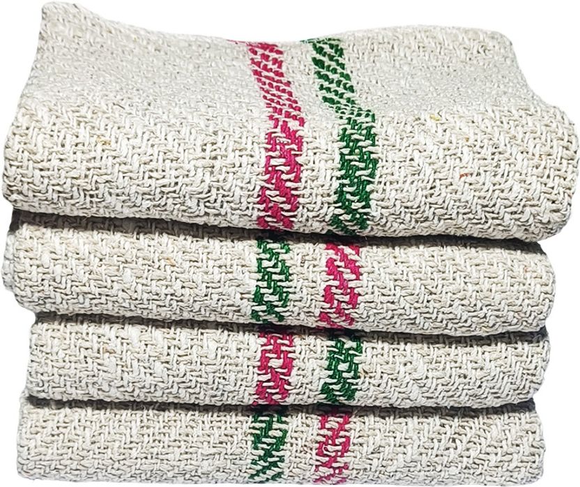 100% Cotton Floor Pocha 24x24 Inch – Pack of 4 – JuteiQue