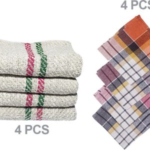 Combo 24x24 pack 8 – Combo of Floor Pocha and Kitchen Towels