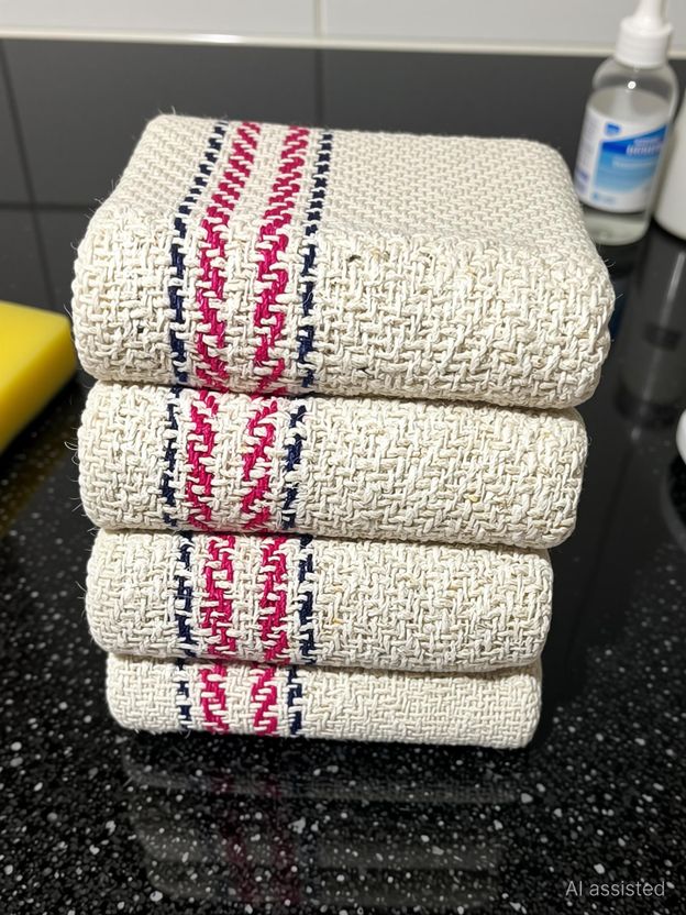 Cotton Floor Mop Pocha 24x24 Inch – Pack of 4 – JuteiQue