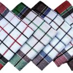 Checked towels 18x18 12 – Checked Cotton Kitchen Towels